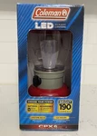 Coleman Classic Red Lantern Led 190 Lumen Lifetime Bulb Battery Powered Nib 2010. Fixed Price $14.44.