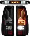 2007-2013 Chevy Avalanche Rear Smoked Tail Light & 3rd Brake Set With.... Fixed Price $115.95.