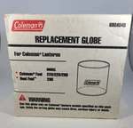 Coleman 690a048 Replacement Globe For Lanterns 220, 228, 290 & 295 Nos. Fixed Price $13.00.