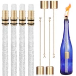 Wine Bottle Torch Kit, Long Life Wicks For Tiki With Brass .... Fixed Price $23.18.