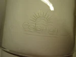 Vintage Coleman 220 Straight Line Pyrex Lantern Globe Sunshine Logo 1946-1958. Fixed Price $49.99.