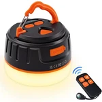 Sinvitron Led Camping Lantern Rechargeable,tent Lights 1 Pack, Black/orange. Fixed Price $30.05.