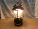 Coleman 286 Cl1 Adjustable 03-84 Single Mantle Gas Lantern Camping Vg Working. Fixed Price $85.00.