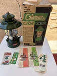 Coleman Model 228e Lantern Dated 4-63 In Box. Fixed Price $100.00.