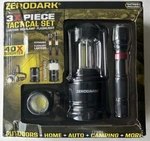 Zerodark 3 X Piece Tactical Set Lantern + Headlamp Flashlight Outdoors, Home. Fixed Price $30.00.
