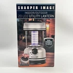 Sharper Image Patio/camp Lantern 20 Led Lamp Cordless Light, Indoor Outdoor. Fixed Price $16.99.