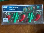 Camco 42659 Red Chili & Green Cactus 8' Party Lights For Rv Awnings Vtg 2015. Fixed Price $35.00.