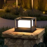 Mvbt Outdoor Solar Post Light, Modern Medium-sized Led Fence Deck Cap Light L.... Fixed Price $59.99.