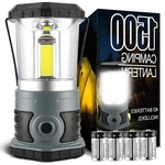 Led Camping Lantern Battery Powered 1500 Lumen Cob Light 4*d Batterie.... Fixed Price $52.78.