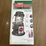 Vintage Coleman Powermax High Performance Gas Powered Lantern 9960-750. Fixed Price $59.99.