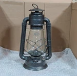 Dietz #76 The Original Cold Blast Hurricane Lantern Black Hammered Finish 13.5". Fixed Price $24.00.