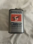 Vintage Eveready Classic Lantern Battery 6 Volts No. 509. Fixed Price $3.60.
