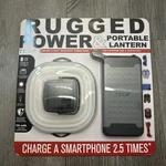 Tech Squared Outdoor Ip67 Rugged Power Bank 10k Mah And Portable Solar Lantern. Fixed Price $15.79.