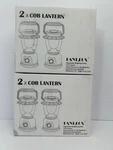Fant.lux Cob Led Lantern 4 Pack Camping Emergency Light 120 Lumens Free Shipping. Fixed Price $19.99.