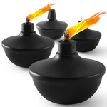 Zspeng 4 Pack Metal Table Top Torches,23.5 Oz Citronella Torches For. Fixed Price $40.30.