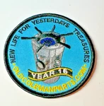 Coleman Lantern Collector Patch, New Life For Yesterdays Treasures Year 16. Fixed Price $45.00.