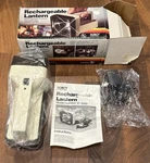 Vtg 1980 S Dorcy Rechargeable Lantern Flashlight Tested Open Box Nos Rare 1984. Fixed Price $44.41.