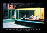 Boulevard Of Broken Dreams Led Art Light Up Picture Electric Gallery. Fixed Price $93.75.