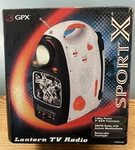 Gpx Sport X Portabl Tv Lantern Radio Camping Outdoor Flash Light Weather 3wy Pwr. Fixed Price $45.00.