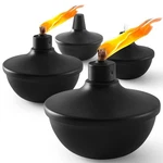4 Pack Metal Table Top Torches,23.5 Oz Citronella Torches For Outside,refilla.... Fixed Price $40.86.