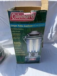 Coleman 5355-700 Twin Tube Fluorescent Lantern Green Battery Operated. Fixed Price $35.00.