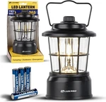 Luxpro Retro Lantern Lp1535 Battery-powered Emergency Water-resistant Hiking Led. Fixed Price $26.99.