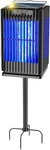 Solar Bug Zapper Outdoor, Mosquito Outdoor With Ground Bracket, Cor. Fixed Price $88.99.