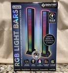 Sentry Industries Rgb Light Bars 2-pack Sound Activated Led Gaming Usb Powered. Fixed Price $12.72.