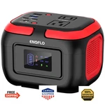 Enoflo Portable Power Station, 97wh Solar Generator, Lithium Battery With. Fixed Price $191.75.
