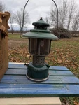 Vintage Coleman 228e Big Hat Double Mantle Lantern Beautiful Vhtf 12/1957. Fixed Price $237.79.