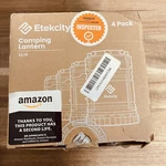 4 Pack Etekcity Lantern Camping Essentials Cl10 Led Flashlight For Power Outages. Fixed Price $36.98.