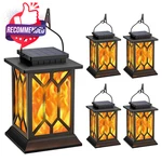 Bobkid 2 Pack Solar Lanterns Outdoor Waterproof, Flickering Flame Outdoor.... Fixed Price $38.98.