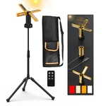 Iodoo 13200mah Rechargeable Solar Work Light, Ipx4 Orange(remote), Orange. Fixed Price $95.23.