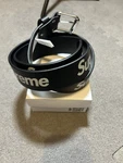 Black Supreme Belt Fw25 Brand New In Box Mens Size Large. Fixed Price $190.00.