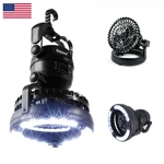 Odoland Portable Led Camping Lantern Ceiling Fan - Hurricane Emergency. Fixed Price $34.23.