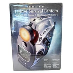 Sharper Image Gt114 Survival Lantern 11 Functions Tv Radio Weather Clock Sealed. Fixed Price $29.00.