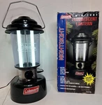 Coleman Model 5355-700 Series Fluorescent Lantern W/box & Car Plug Tested. Fixed Price $38.70.