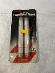 Vtg Rayovac 4 Watt Fluorescent Lantern Bulbs Tubes F4t5 2 Prong. Fixed Price $4.49.