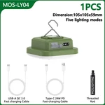Moslighting Camping Lantern 50w 1300lm Fast Charging Outdoor Portable Flashlight. Fixed Price $66.69.