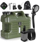 Digury Portable Camping Shower With 5 Gallon Water Jug, 6000mah Rechargeable .... Fixed Price $107.67.
