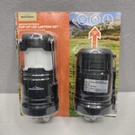 Adventuridge Pop-up Lantern Set Led Camping Hiking Power Outages Indoor Outdoor. Fixed Price $19.99.