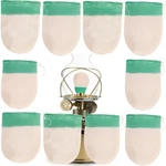 Ropto Propane Lantern Mantles For Gas Lamps 10 Pcs U-shaped Medium, Green. Fixed Price $11.44.