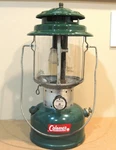 1963 Vintage Coleman Lantern Model 220f With Paper Instruction Foldout. Fixed Price $49.50.