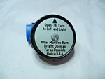 Coleman 220f Lantern Valve Knob 407-6491 Black In Color + Direction Disk. Fixed Price $9.99.