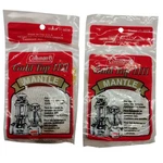 2 Coleman Heavy Duty Gold Top Lantern Mantles 1111 Silk Lite 111 Hi-power. Fixed Price $19.99.