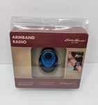 Eddie Bauer Armband Radio Vtg New Sealed Box Rare Am/fm Blue Black B1. Fixed Price $30.00.