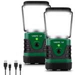 Le Led Camping Lantern Rechargeable, 1000lm, 4 Light Modes, 4400mah Power Ban.... Fixed Price $65.78.