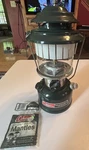 Coleman Lantern Model 288a700 2 Mantle Green Made In Usa, 1986 With New Mantles. Fixed Price $39.00.