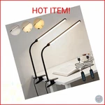 Buroraix 2 Pack Led Desk Lamp With Clamp,eye-caring Clip On Lights For Home Offi. Fixed Price $31.40.