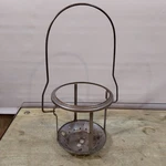 Coleman 220d Lantern - Cage Frame Surface Rust. Fixed Price $21.00.